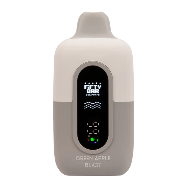 Green Apple Blast Fifty Bar 20K - Black Coral